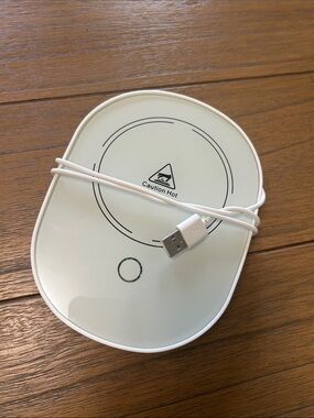 White Mug Warmer Plate